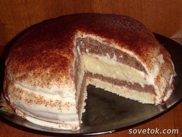 Кефирный торт