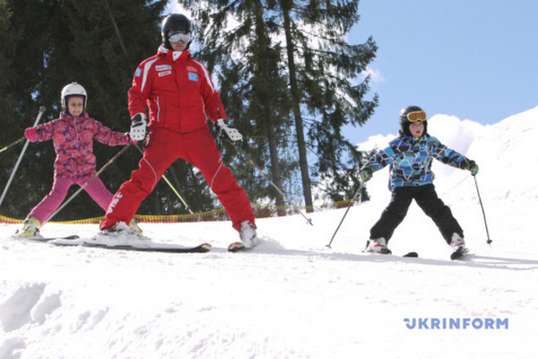 Лыжный сезон на Закарпатье стартовал в Поляне