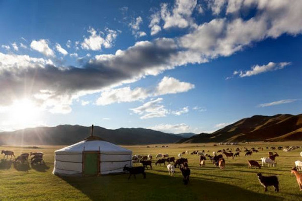 Монгольская медицина: Домашний «кварц» из темно-синей ткани