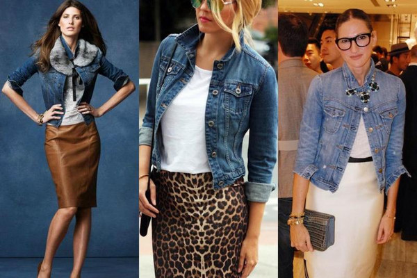 Женские джинсовые куртки – мода, которая никогда не теряет своей актуа