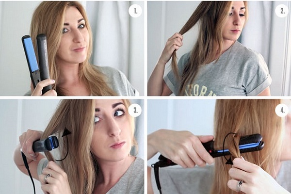 Как накрутить волосы утюжком: пошаговая инструкция