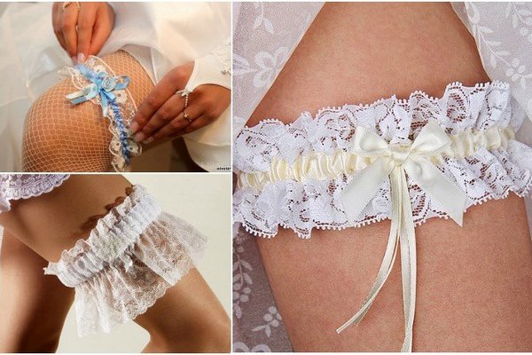Свадебная подвязка – незаменимый аксессуар каждой невесты