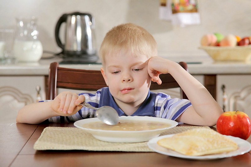 Причины отсутствия аппетита у ребенка