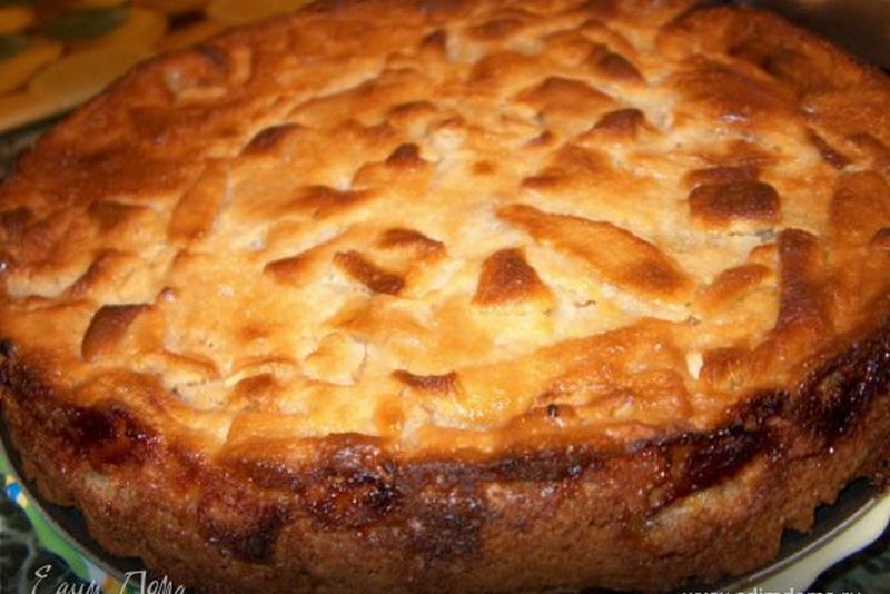 Яблочный пирог за 20 минут: пошаговый рецепт