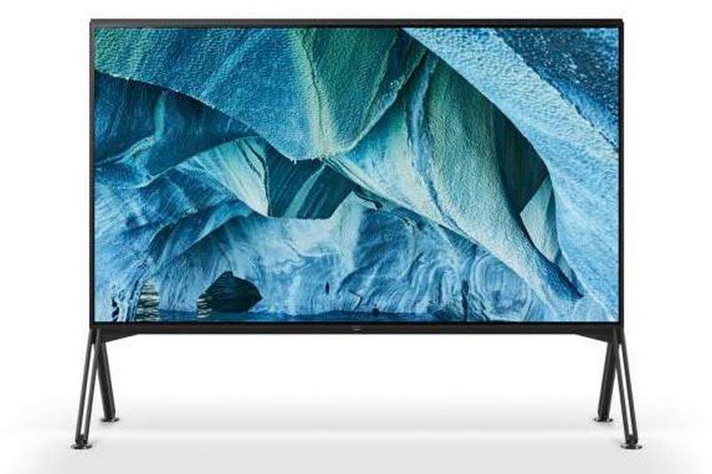 Sony представила огромные телевизоры с новыми технологиями