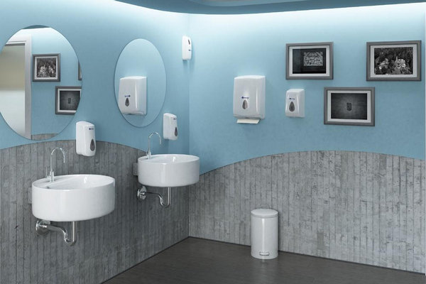 Оборудование для санитарной комнаты: зеркало для ванной и держатели бумаги