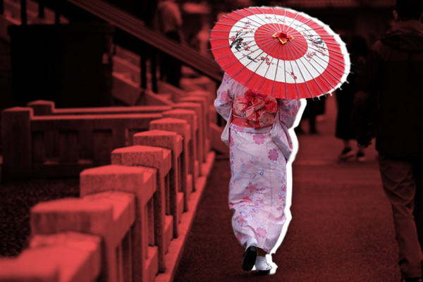 Трансформация кимоно в Японии