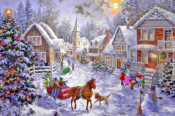 Традиции на Рождество. Россия
