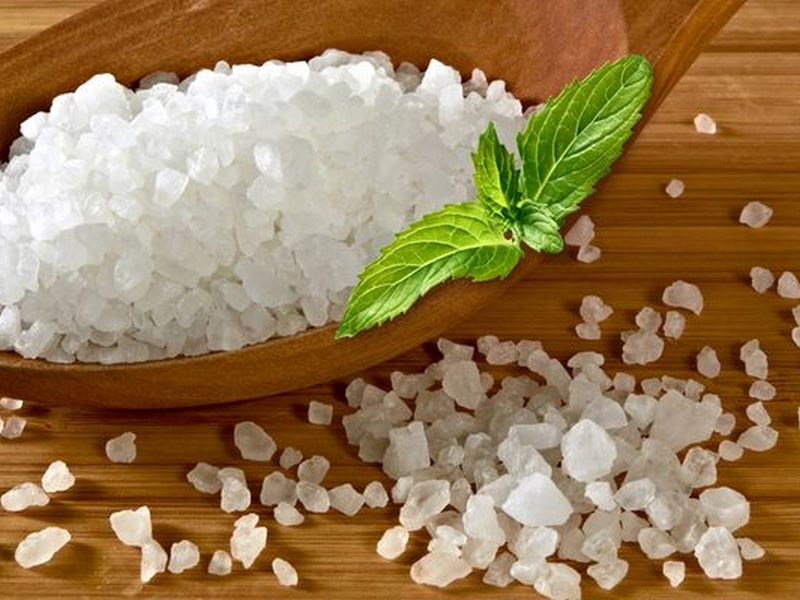 Очищение суставов солью