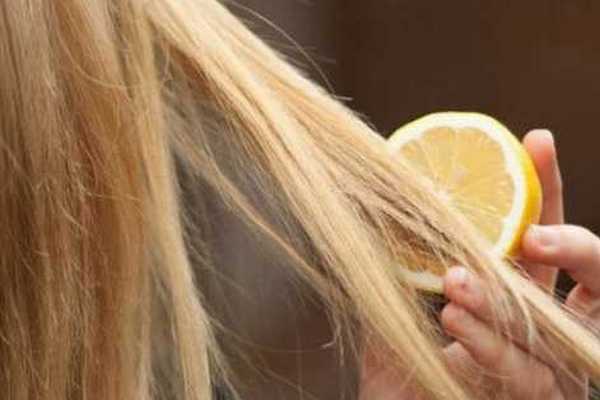 Лимонный ополаскиватель для волос