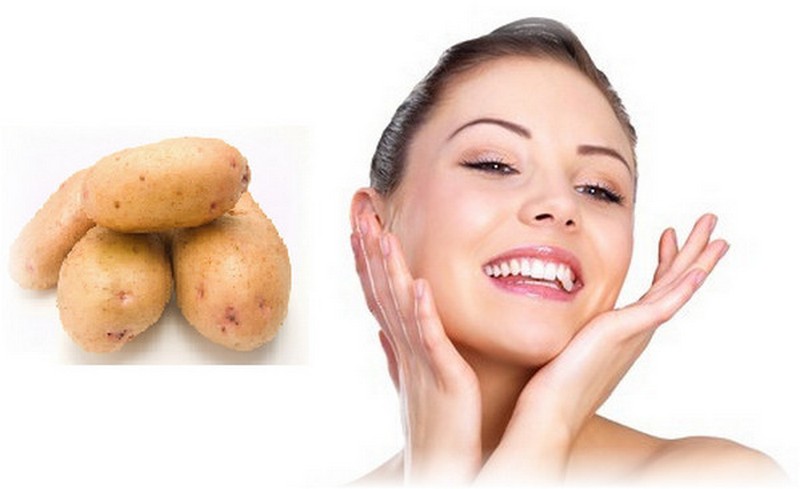 Картофель можно использовать в косметологии