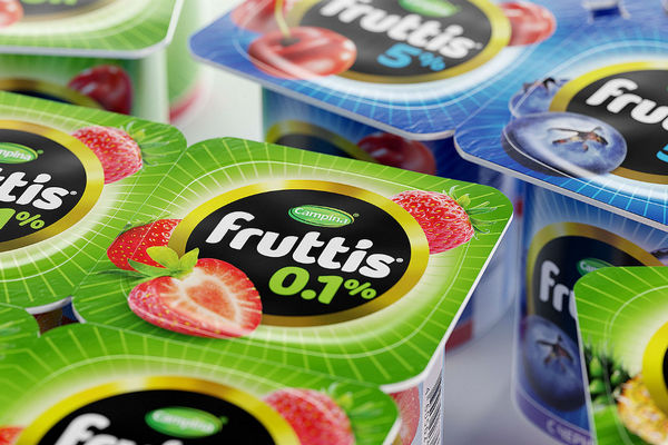 Обзор йогуртов из серии Фруттис: состав, вкусы и отзывы