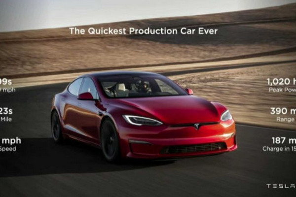 Самая экстремальная Tesla резко подскочила в цене