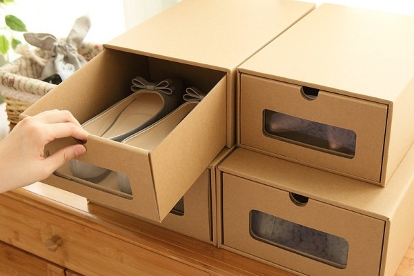 Качественные коробки из картона для обуви от компании kartpac.com.ua