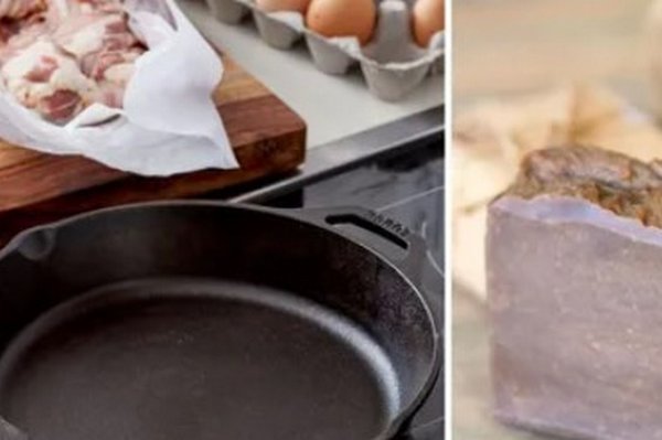 Зачем хозяйки жарят на сковородке мыло: интересный лайфхак