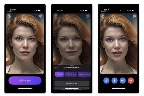 Приложение Call Annie позволяет разговаривать с ChatGPT по видеосвязи