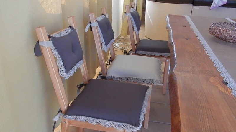 Декоративные подушки для стульев