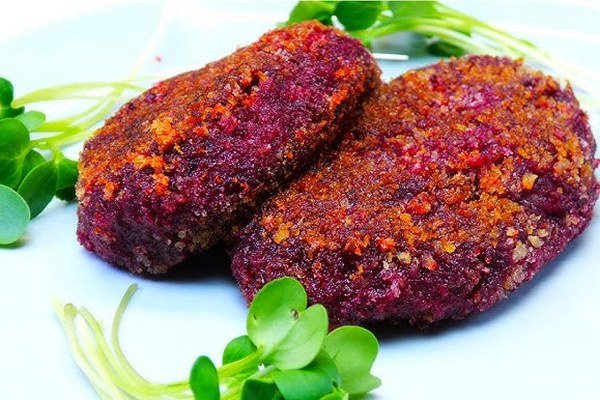 Постные котлеты из свеклы: Сытный и диетический рецепт на манке