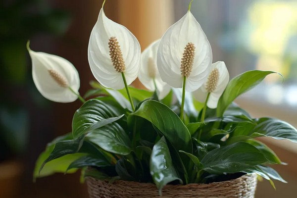 Как быстро вырастить пышный куст спатифиллума: секрет в групповой посадке