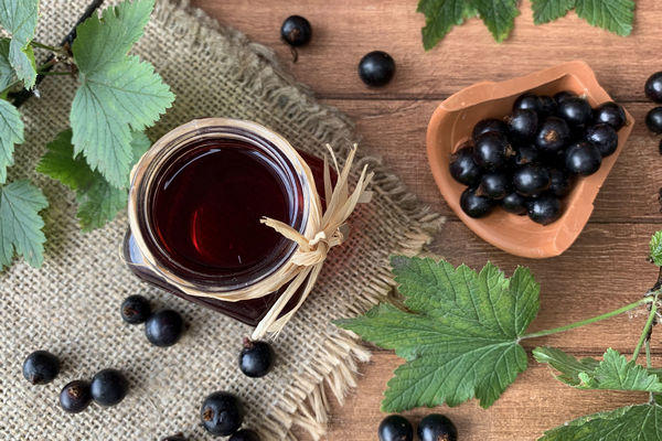 Домашний уксус из черной смородины: Классический рецепт с сахаром