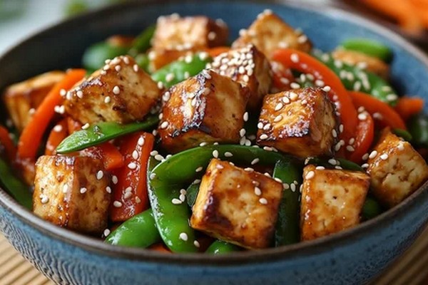 Жареный тофу в пикантном соусе: секреты идеального азиатского блюда