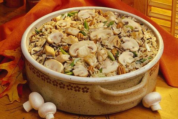 Ароматный грибной плов: идеальное решени...