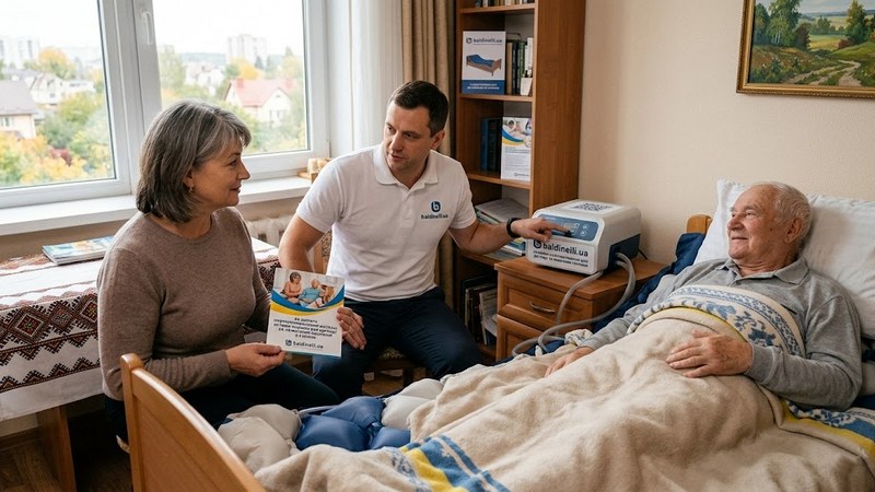 Як обрати протипролежневий матрац: сучасні рішення для догляду за лежачими хворими в Україні