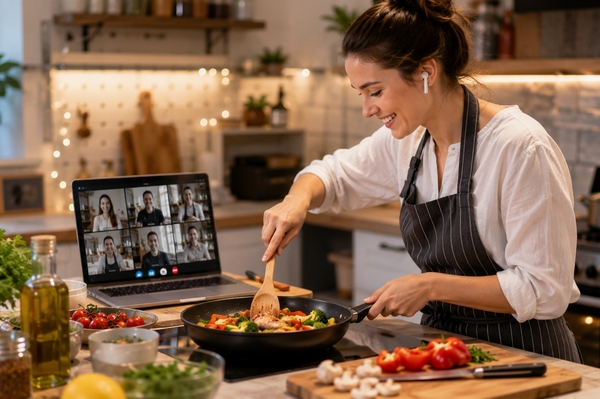 Онлайн-вечеринки CulinaryOn: гастрономич...