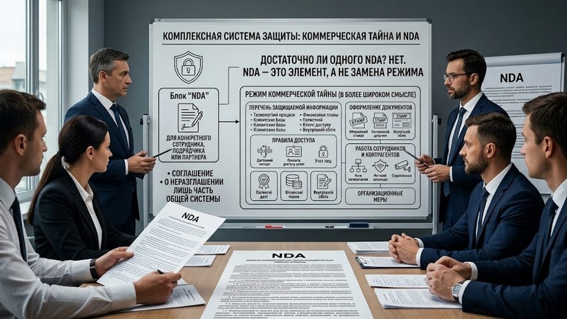 Коммерческая тайна в бизнесе: как защитить технологии, документы и раз