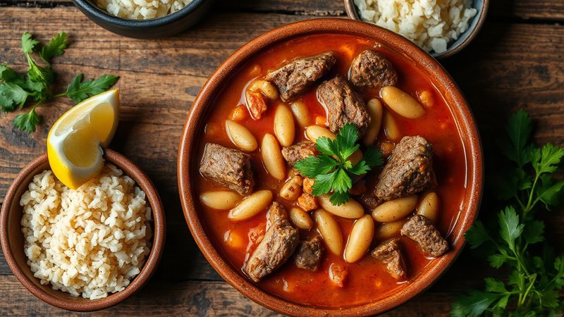Ливанское рагу из белой фасоли «Фасулия»...