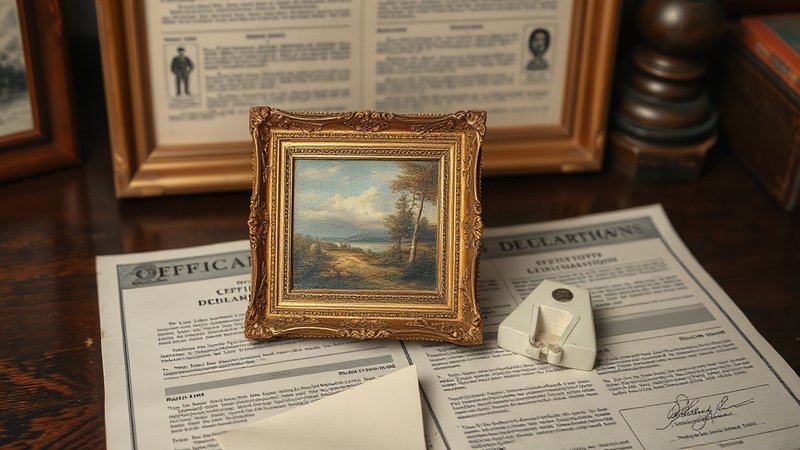 Правила ввоза и декларирования антиквари...