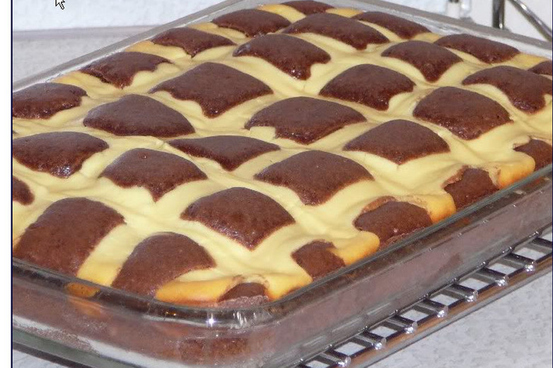 Шоколадный пирог с творогом в духовке рецепт с фото