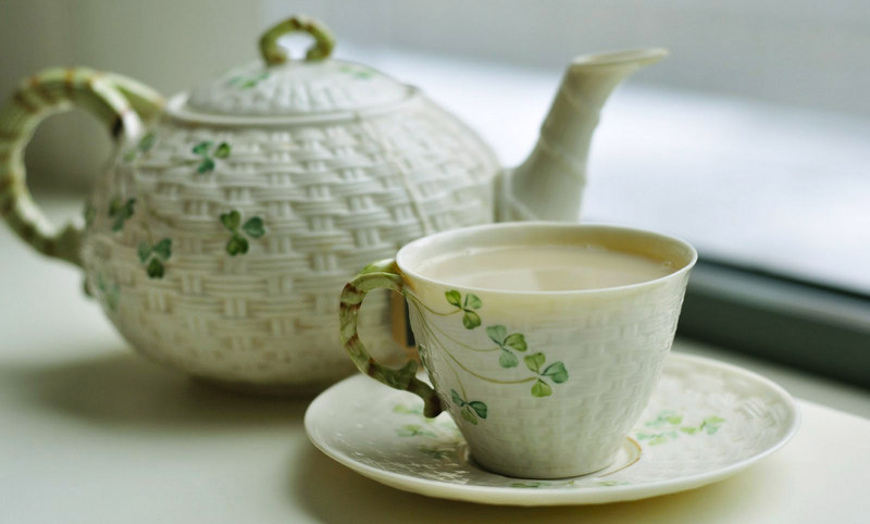 Что такое зеленый чай с молоком