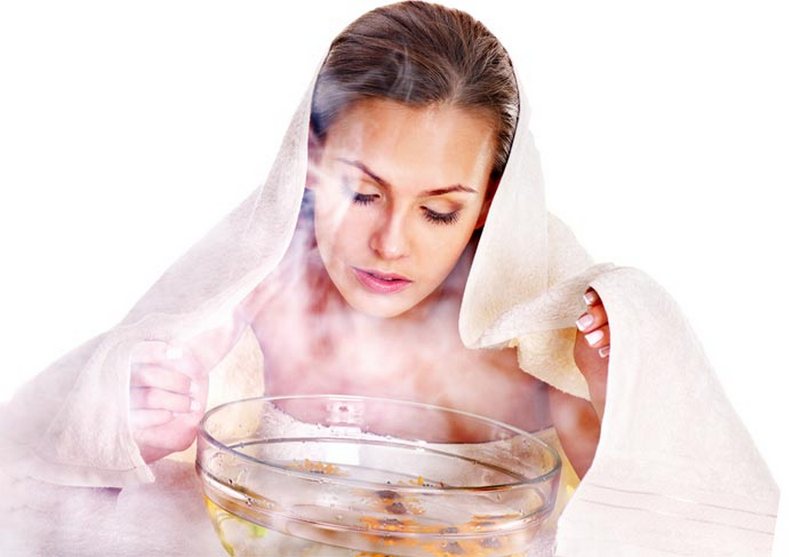 Очищение кожи лица: паровые ванны