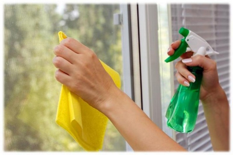 Чем можно мыть окна пластиковые