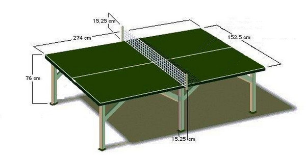 Как сделать теннисный стол своими руками