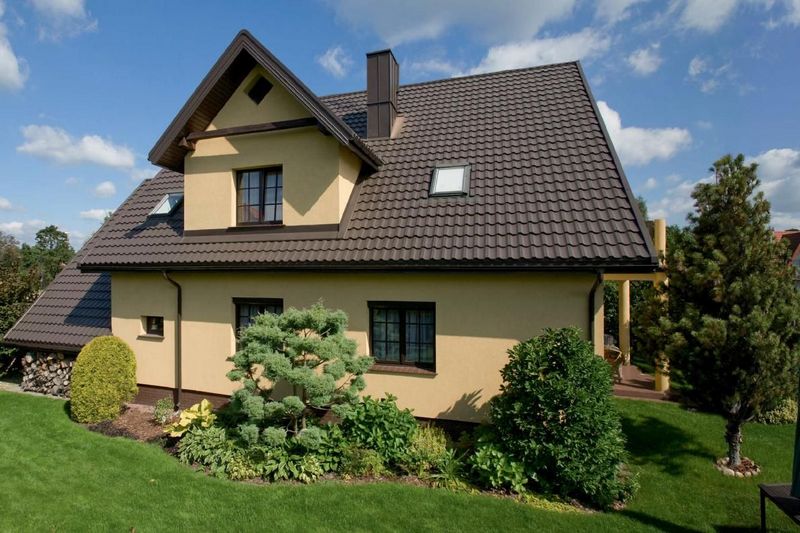 Металлочерепица - лучшее покрытие крыши вашего дома