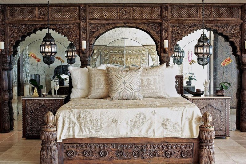 Кровати в восточном стиле