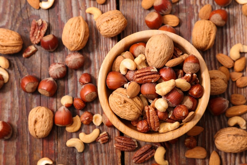 Орехи и семечки как компонент здорового питания