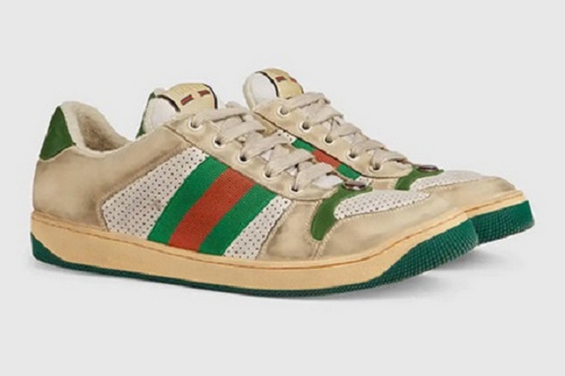 Gucci продает «грязную» обувь по 870 долларов