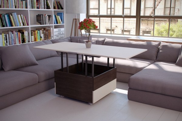 Стол-трансформер – идеальная мебель для маленькой квартиры