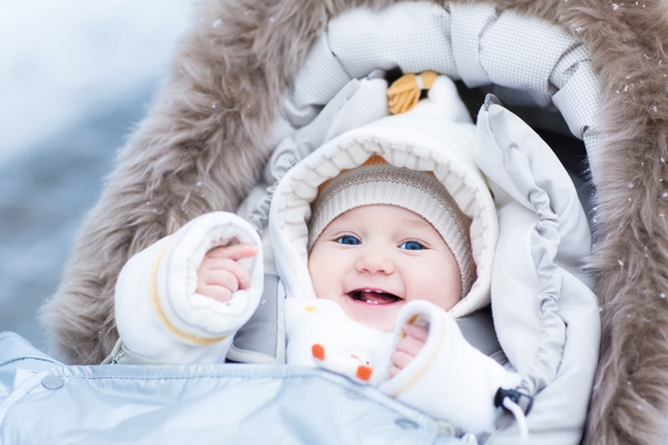 Режим прогулок с новорожденным зимой: когда можно гулять и сколько