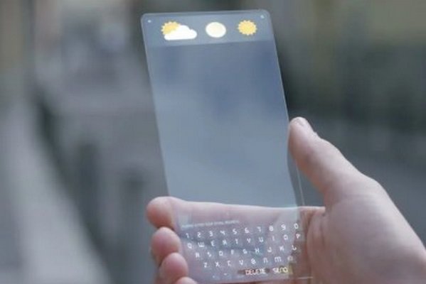Samsung запатентовала смартфон с прозрачным выдвижным дисплеем